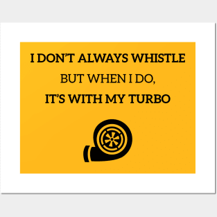 Turbo Whistle | FastLane design Posters and Art